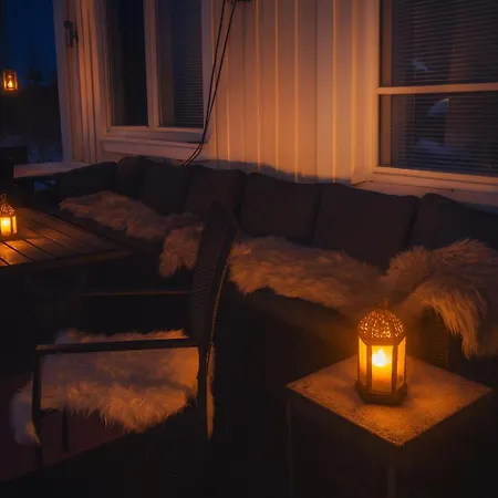 דירה Riverside Family House Near Santa Claus Village - Sauna & Aurora View רובניימי