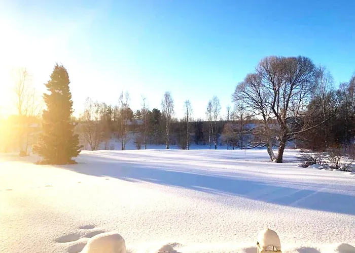 Apartamento Riverside Family House Near Santa Claus Village - Sauna & Aurora View *